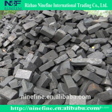 low sulfur carbon anode scrap for copper smelter